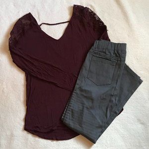 *NEVER WORN* GRAY PANTS